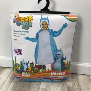 Beat Bugs Walter Toddler Costume Sz. L 3T/4T